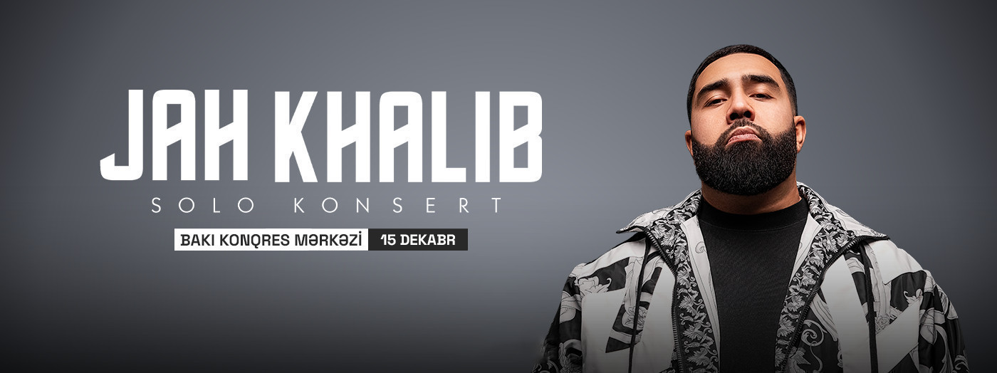 Jah Khalib Kobe will visit Azerbaijan as part of the December tour, co-organized by oFF